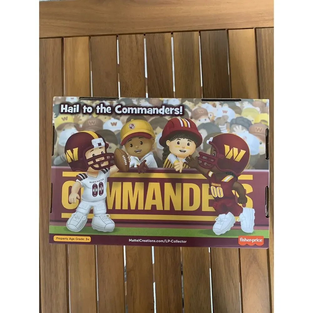 Little People Collector NFL Washington Commanders Fisher Price Series 1
